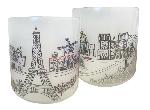 Click here for more information about Paris Skyline Glass Votive