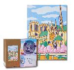 Click here for more information about Notre-Dame, Garden Paint By Number Kit
