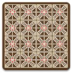 Click here for more information about Robie House Sandstone Trivet - Brown
