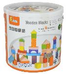 Click here for more information about Colorful Wooden Blocks - 50 Piece Set