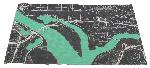 Click here for more information about Washington, D.C. Rivers Placemat