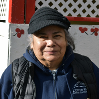 A photo of Percy from the Northern Cheyenne Reservation