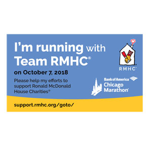 Team Rmhc Chicago Marathon 2019 Web Resources Ronald Mcdonald