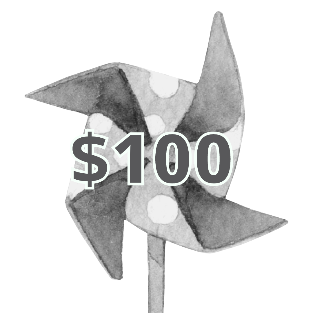 $100 Badge