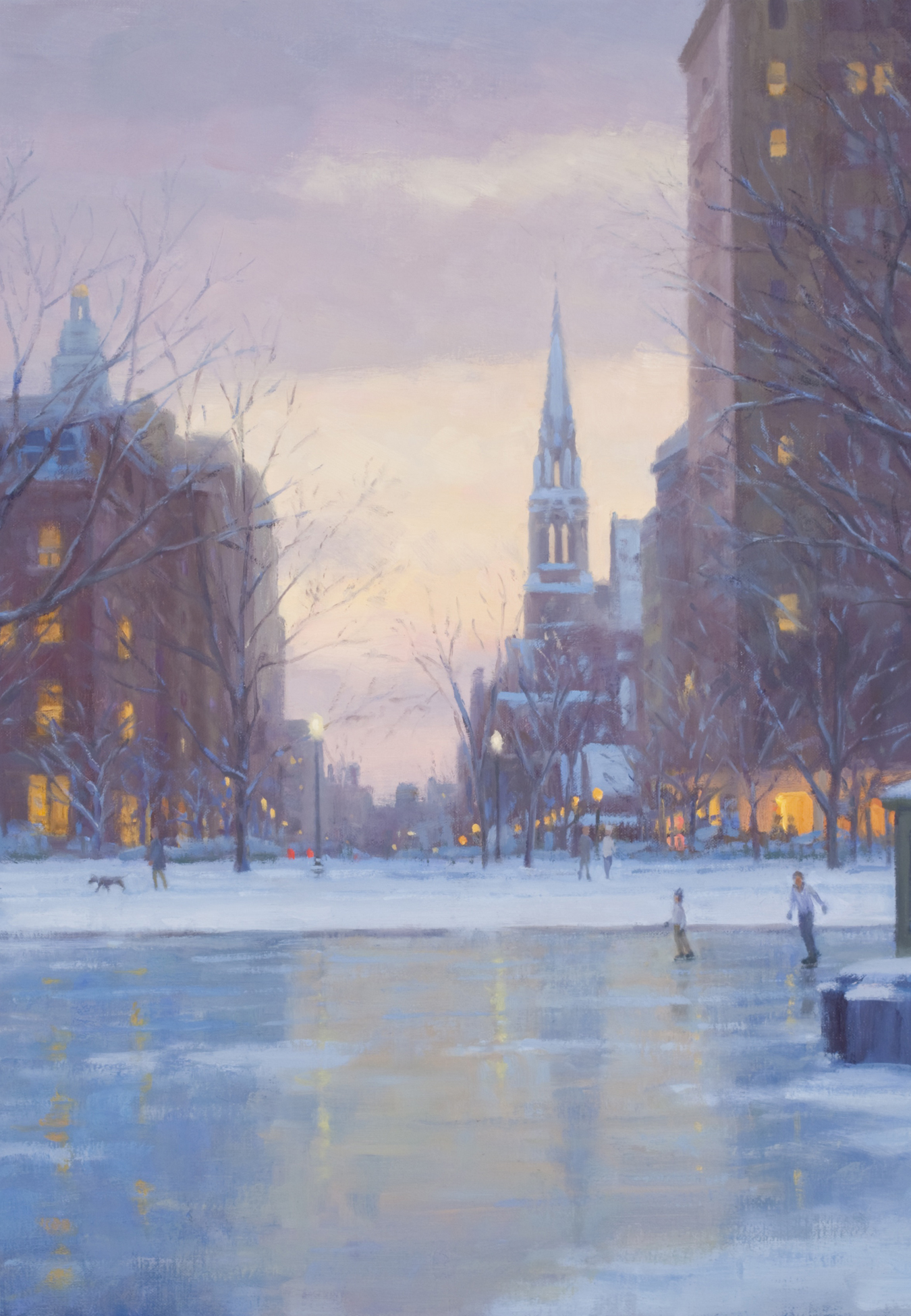 Boston Winter Twilight