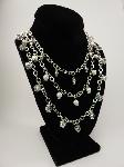 Click here for more information about Crystal and Pearl Chain Necklace