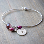 Click here for more information about Rosie's Place 40th Anniversary Button Bracelet