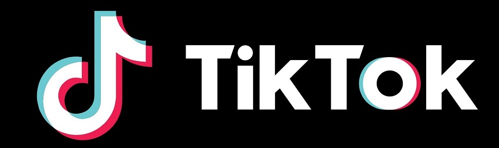 Banner of TikTok Logo with Words TikTok