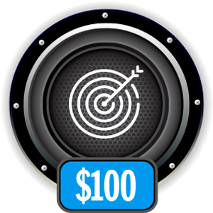 First $100 Badge