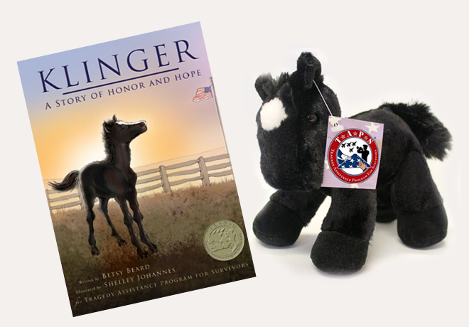 Klinger Book and Companion Plush Horse