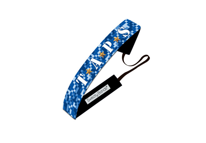 Sweaty Band Camo Blue