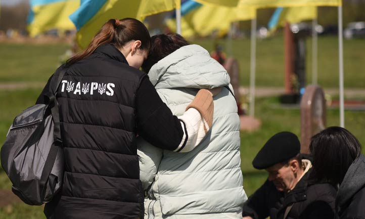 TAPS Ukraine Funeral