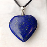 Click here for more information about Lapis Heart Necklace