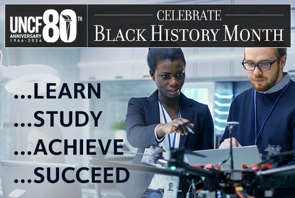 Celebrate Black History Month - Learn, Study, Achieve, Succeed
