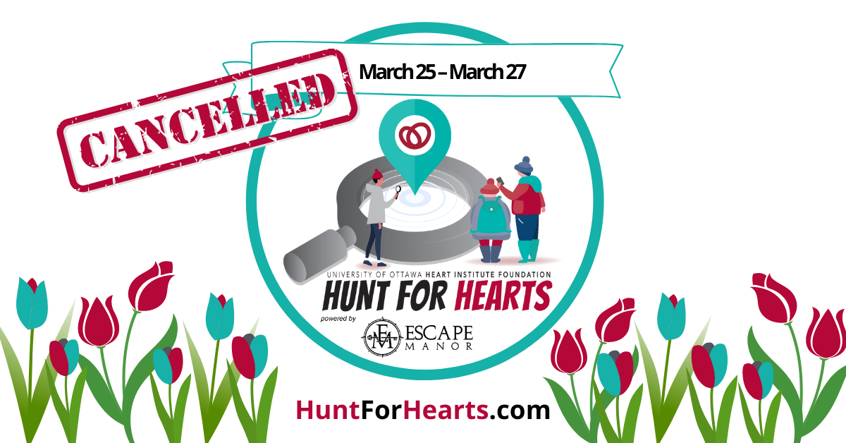 Hunt for Hearts 2022 cancelled