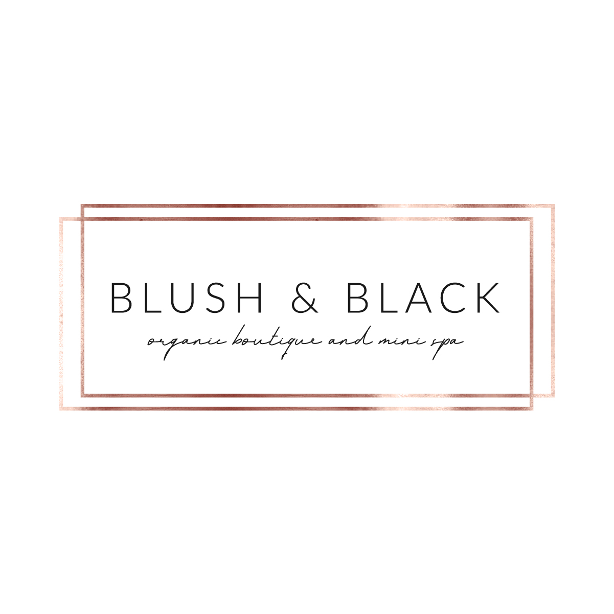 Blush and Black