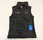 Click here for more information about Ladies Columbia Fleece Vest--Black
