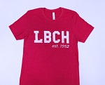 Click here for more information about Red vintage LBCH t-shirt
