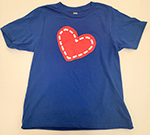 Click here for more information about Kid's Le Bonheur Heart T-shirt