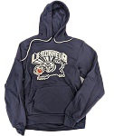 Click here for more information about Navy Hoodie with a Retro Grizzlies design