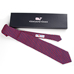 Click here for more information about Vineyard Vines Le Bonheur Heart Ties - Navy