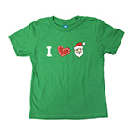 Click here for more information about I Heart Santa T-shirt