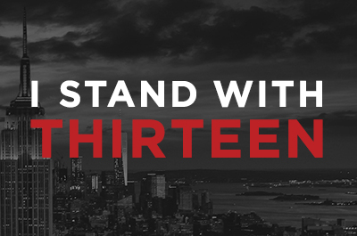 Stand with THIRTEEN
