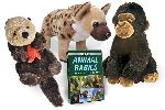 Click here for more information about COMBO: DVD: Animal Babies + Plush Baby Sea Otter, Plus Baby Gorilla + Plush Baby Hyena